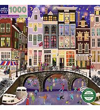 Eeboo Puslespil - 1000 Brikker - 58,4x58,4 cm - Magical Amsterda Eeboo Puslespil - 1000 Brikker - 58,4x58,4 cm - Magical Amsterda