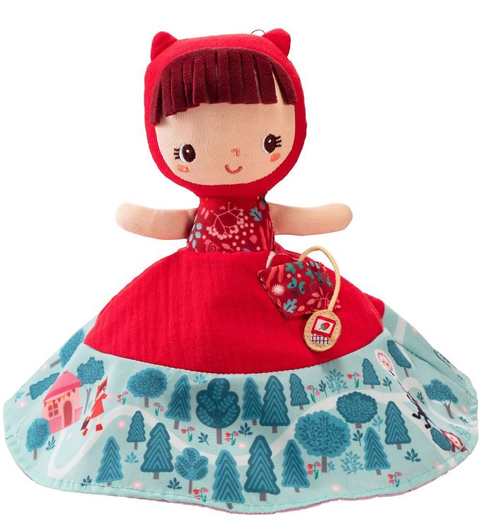 Lilliputiens Aktivitetsbamse - 3 Personer - 21 cm - Den Lille Rø