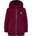 Hummel Softshelljakke - Tex - hmlMars Mini - Windsor Wine Hummel Softshelljakke - Tex - hmlMars Mini - Windsor Wine