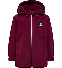 Hummel Softshelljakke - Tex - hmlMars Mini - Windsor Wine Hummel Softshelljakke - Tex - hmlMars Mini - Windsor Wine
