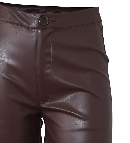 Hound Bukser - Wide PU - Brown Hound Bukser - Wide PU - Brown