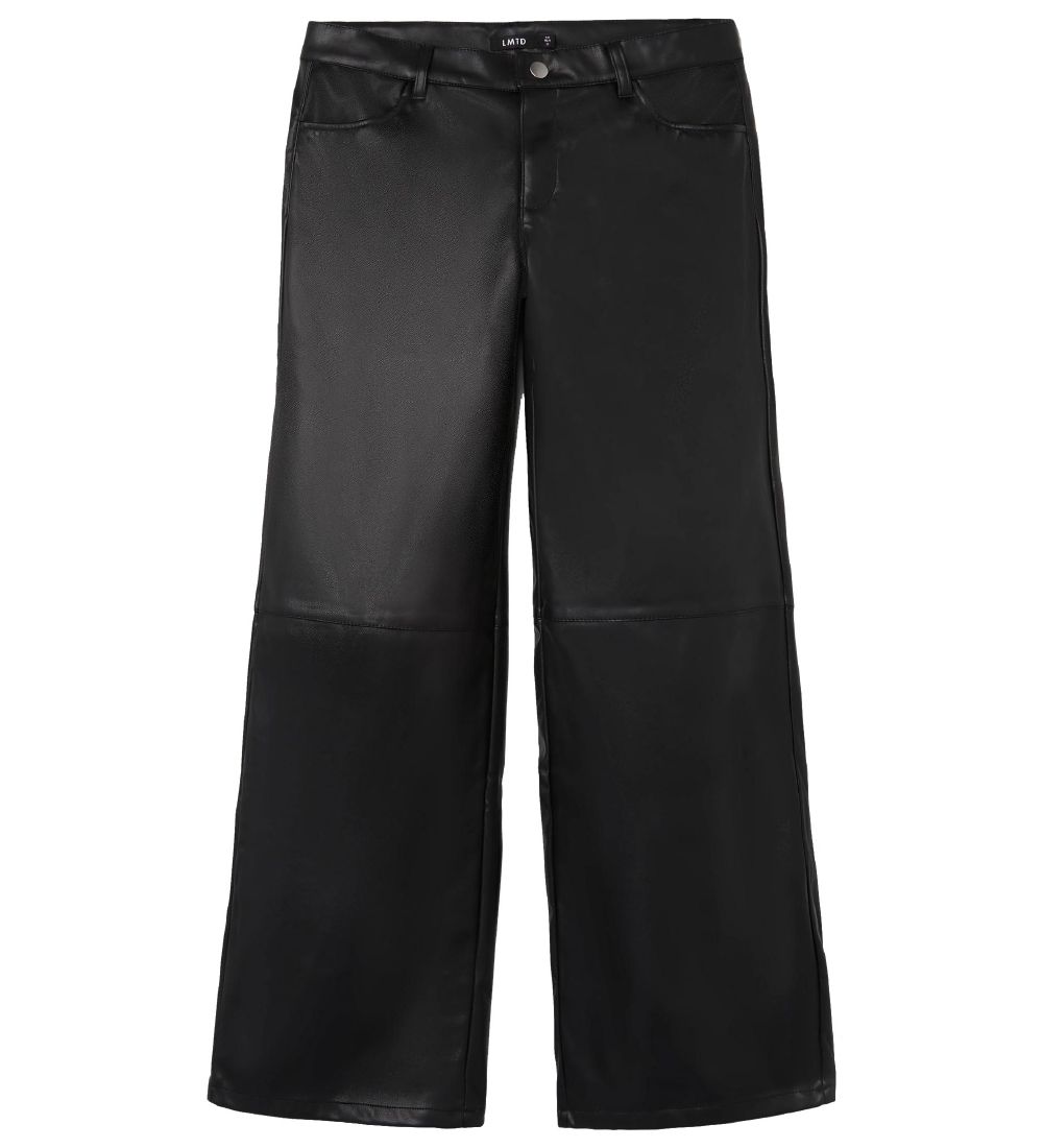 LMTD Broek - PU - NlfRu - Zwart - LMTD - 14 jaar (164) - Broeken - Katoen