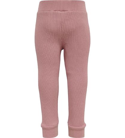 Hummel Leggings - Rib - hmlSami - Woodrose