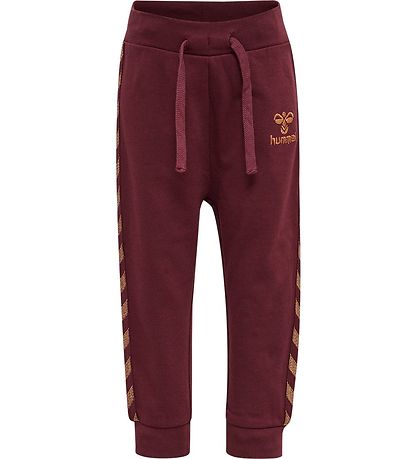 Hummel Sweatpants - hmlPuk - Windsor Wine