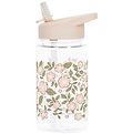 A Little Lovely Company Drikkedunk m. Sugerør - 450ml - Blossoms A Little Lovely Company Drikkedunk m. Sugerør - 450ml - Blossoms