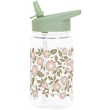 A Little Lovely Company Drikkedunk m. Sugerør - 450ml - Blossoms A Little Lovely Company Drikkedunk m. Sugerør - 450ml - Blossoms