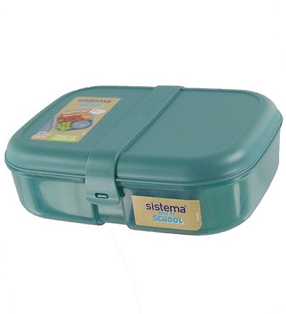 Sistema Madkasse - Ribbon Lunch - 1,1 l - Støvet Grøn Sistema Madkasse - Ribbon Lunch - 1,1 l - Støvet Grøn