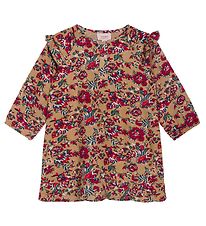 Noa Noa miniature Kjole - Baby Malia - Brown/Red Noa Noa miniature Kjole - Baby Malia - Brown/Red