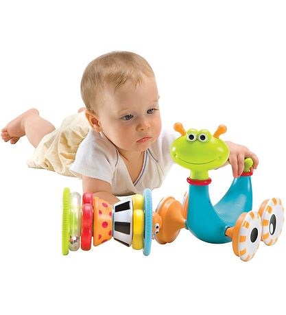 Yookidoo Baby Toys - 2-I-1 - Crawl 'N' Snail