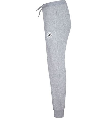 Converse Sweatpants - Terry Pant - Grey Heather/Black Converse Sweatpants - Terry Pant - Grey Heather/Black
