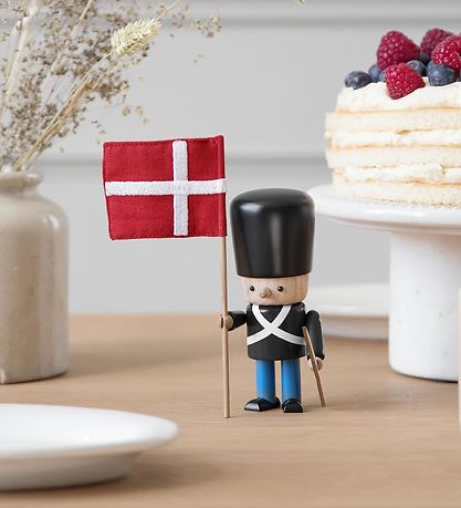 Novoform Træfigur - Danish Royal Guard - Ceremonial Uniform 