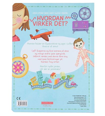 Karrusel Forlag Bog m. Flapper - Hvordan Virker Det? - Dansk Karrusel Forlag Bog m. Flapper - Hvordan Virker Det? - Dansk