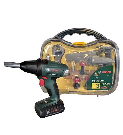 Bosch Mini Værktøjskasse - Legetøj - Big Diy Case Bosch Mini Værktøjskasse - Legetøj - Big Diy Case