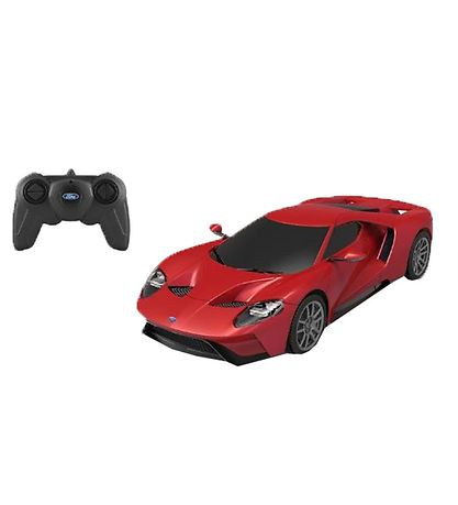 Rastar Fjernstyret Bil - 1:24 Ford Gt - Rød Rastar Fjernstyret Bil - 1:24 Ford Gt - Rød