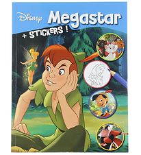 Megastar Malebog m. Klistermærker - 208 Sider - Peter Pan Megastar Malebog m. Klistermærker - 208 Sider - Peter Pan