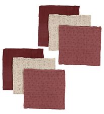 Pippi Baby Stofbleer - 6-Pak - 65x65 cm - Old Rose Pippi Baby Stofbleer - 6-Pak - 65x65 cm - Old Rose