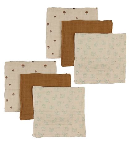 Pippi Stofbleer - 6-Pak - 65x65 cm - Almond Pippi Stofbleer - 6-Pak - 65x65 cm - Almond