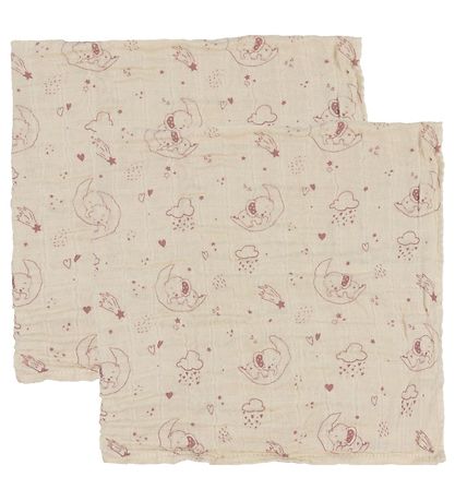 Pippi Baby Stofbleer - 6-Pak - 65x65 cm - Sheer Bliss Pippi Baby Stofbleer - 6-Pak - 65x65 cm - Sheer Bliss