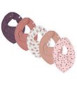 Pippi Baby Savlesmække - 5-Pak - Old Rose Pippi Baby Savlesmække - 5-Pak - Old Rose