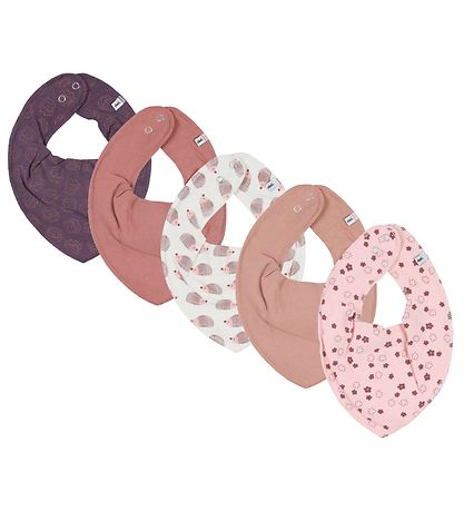 Pippi Baby Savlesmække - 5-Pak - Old Rose