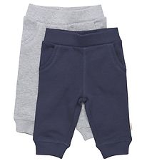 Minymo Sweatpants - 2-Pak - Dark Navy Minymo Sweatpants - 2-Pak - Dark Navy