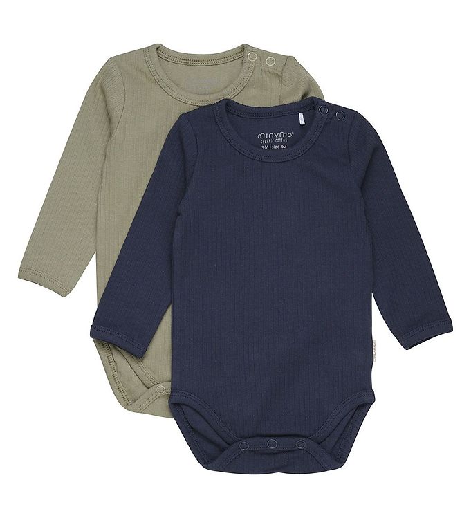 Minymo Body l/æ - 2-Pak - Dark Navy