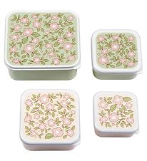 A Little Lovely Company Madkassesæt - 4 stk - Blossoms A Little Lovely Company Madkassesæt - 4 stk - Blossoms