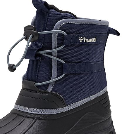 Hummel Vinterstøvler - Icicle Low Jr - Black Iris