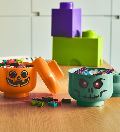 LEGO® Storage Opbevaringsboks - Stor - Hoved - 27 cm - Skelet LEGO® Storage Opbevaringsboks - Stor - Hoved - 27 cm - Skelet