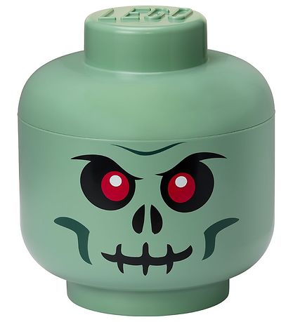 LEGO® Storage Opbevaringsboks - Stor - Hoved - 27 cm - Skelet LEGO® Storage Opbevaringsboks - Stor - Hoved - 27 cm - Skelet