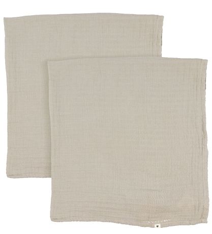 BIBS Muslin Cloths - 2-Pack - 70x70 cm - Sand BIBS Muslin Cloths - 2-Pack - 70x70 cm - Sand