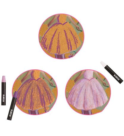 Djeco Kreasæt - 4 Motiver - Balletscenerne Djeco Kreasæt - 4 Motiver - Balletscenerne