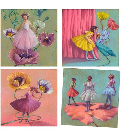 Djeco Kreasæt - 4 Motiver - Balletscenerne