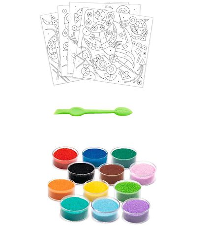 Djeco Kreasæt - 4 Motiver - Abstrakte Motiver Djeco Kreasæt - 4 Motiver - Abstrakte Motiver