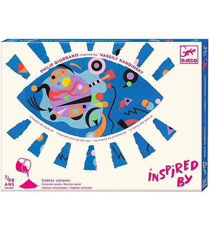 Djeco Kreasæt - 4 Motiver - Abstrakte Motiver