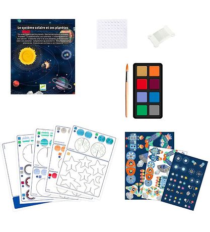 Djeco Kreasæt - DIY - Solsystemet Djeco Kreasæt - DIY - Solsystemet