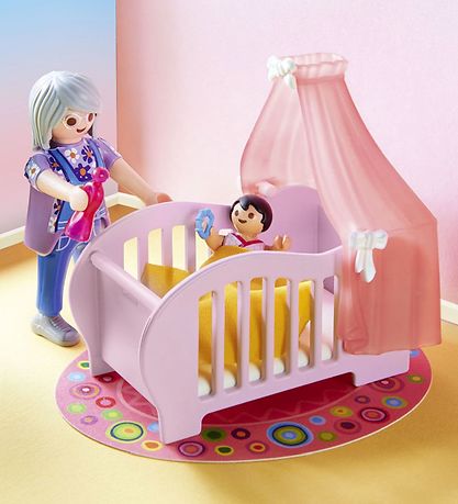 Playmobil Dollhouse - Babyværelse - 70210 - 43 Dele