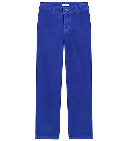 Grunt Fløjlsbukser - Wise Wide Corderoy - Digital Blue