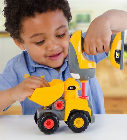 CAT Arbejdsmaskine m. Lyd - Fix-It Fleet m. Dumper CAT Arbejdsmaskine m. Lyd - Fix-It Fleet m. Dumper