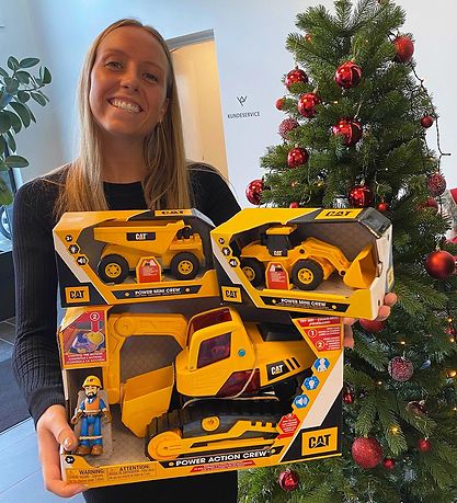 CAT Arbejdsmaskine m. Lyd - 28 cm - Gravko/Mand m. Skæg