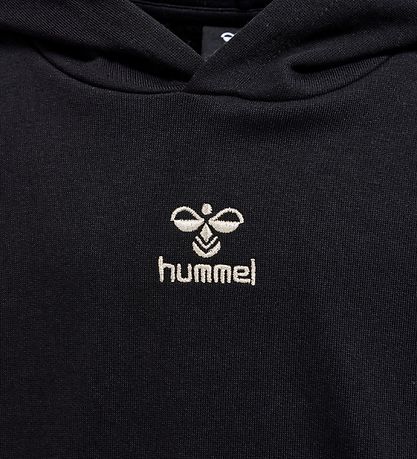 Hummel Hættetrøje - hmlPaloma - Sort m. Rød/Brun