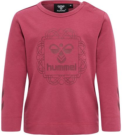 Hummel Bluse - hmlHelga T-Shirt L/S - Earth Red Hummel Bluse - hmlHelga T-Shirt L/S - Earth Red