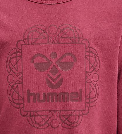 Hummel Bluse - hmlHelga T-Shirt L/S - Earth Red Hummel Bluse - hmlHelga T-Shirt L/S - Earth Red