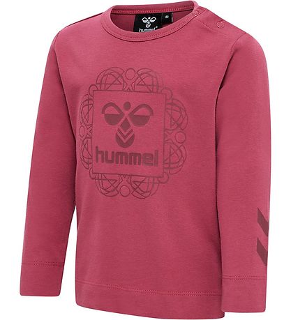 Hummel Bluse - hmlHelga T-Shirt L/S - Earth Red Hummel Bluse - hmlHelga T-Shirt L/S - Earth Red