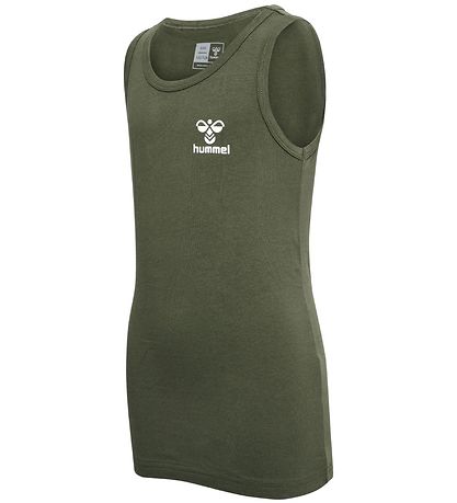 Hummel Undertrøje - hmlNolan - 2-Pak - Armygøn/Sargasso Sea m. M