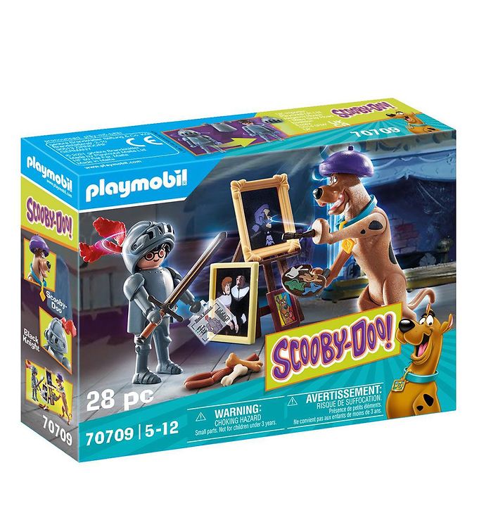 Playmobil Scooby-Doo - Eventyr med Black Kn... - 70709 - 28 Dele