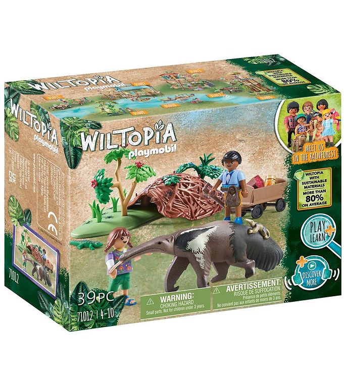 Playmobil Wiltopia - At passe en myresluger - 71012 - 39 Dele