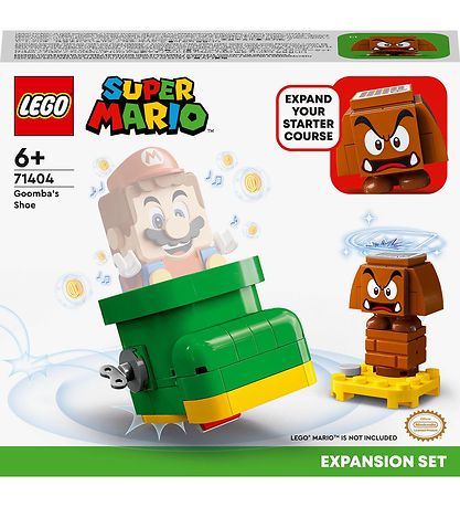 LEGO® Super Mario - Goombas Sko 71404 - Udvidelsessæt - 76 Dele LEGO® Super Mario - Goombas Sko 71404 - Udvidelsessæt - 76 Dele