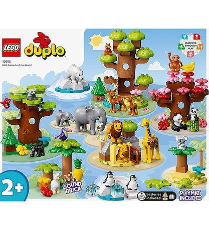LEGO® DUPLO - Verdens vilde dyr 10975 - 141 Dele