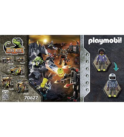 Playmobil Dino Rise - Kampen Om De Legendar... - 70627 - 40 Dele